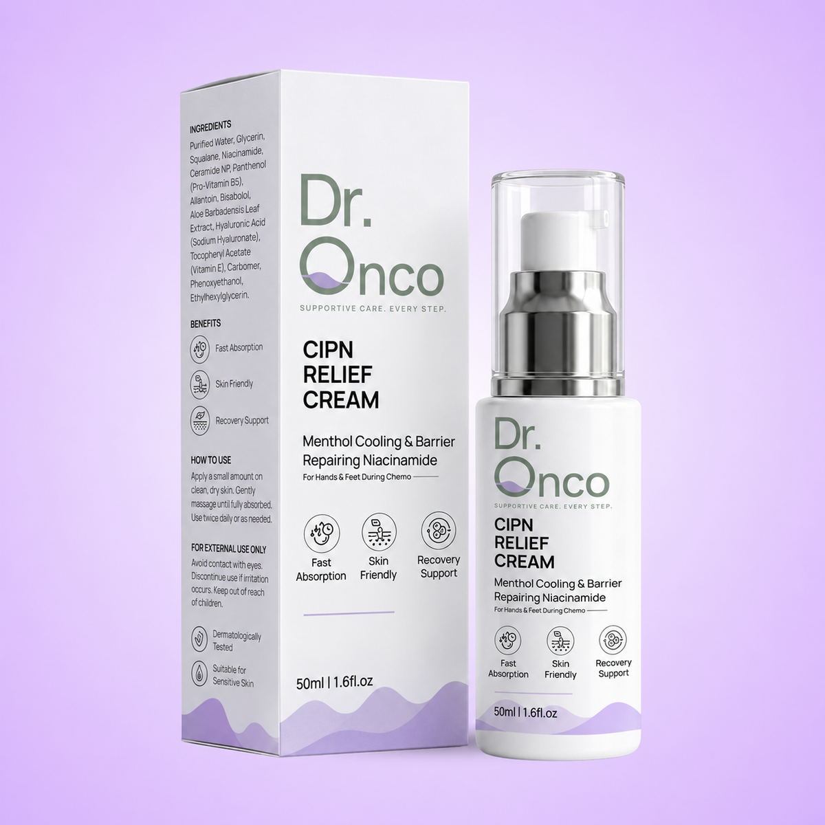 Dr. Onco CIPN Relief Cream | Recovery Support | 50ML