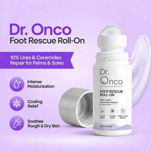 Dr. Onco Foot Rescue Roll On | Instant Cooling Relief | 50ML