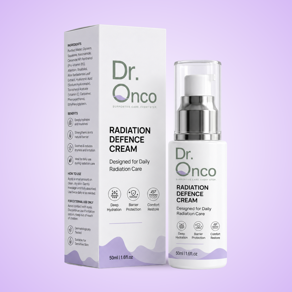 Dr. Onco Radiation Defence Cream | Barrier Protection | 50ML