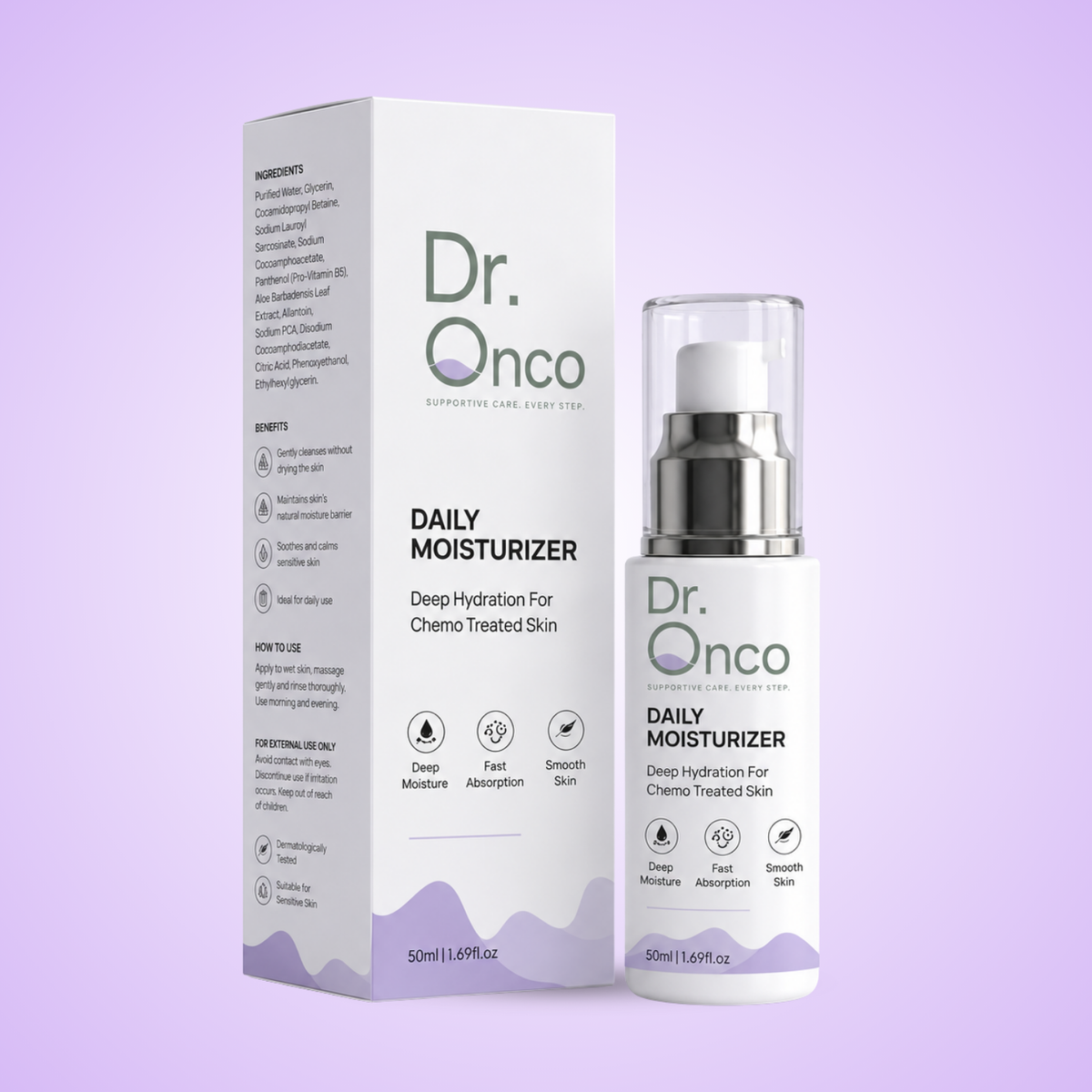 Dr. Onco Daily Moisturizer | Deep Hydration | 50ML